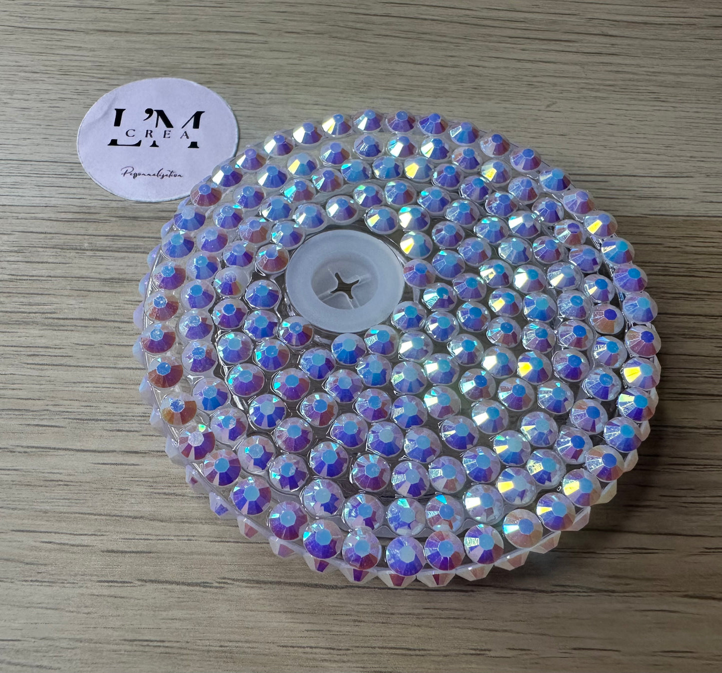 Couvercle Strass