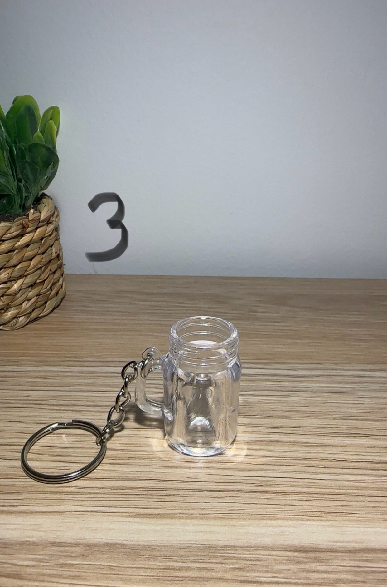 Porte-clé Snow Globe