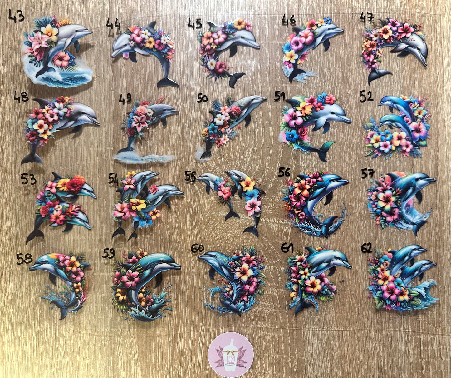 Petit Wraps animaux marins